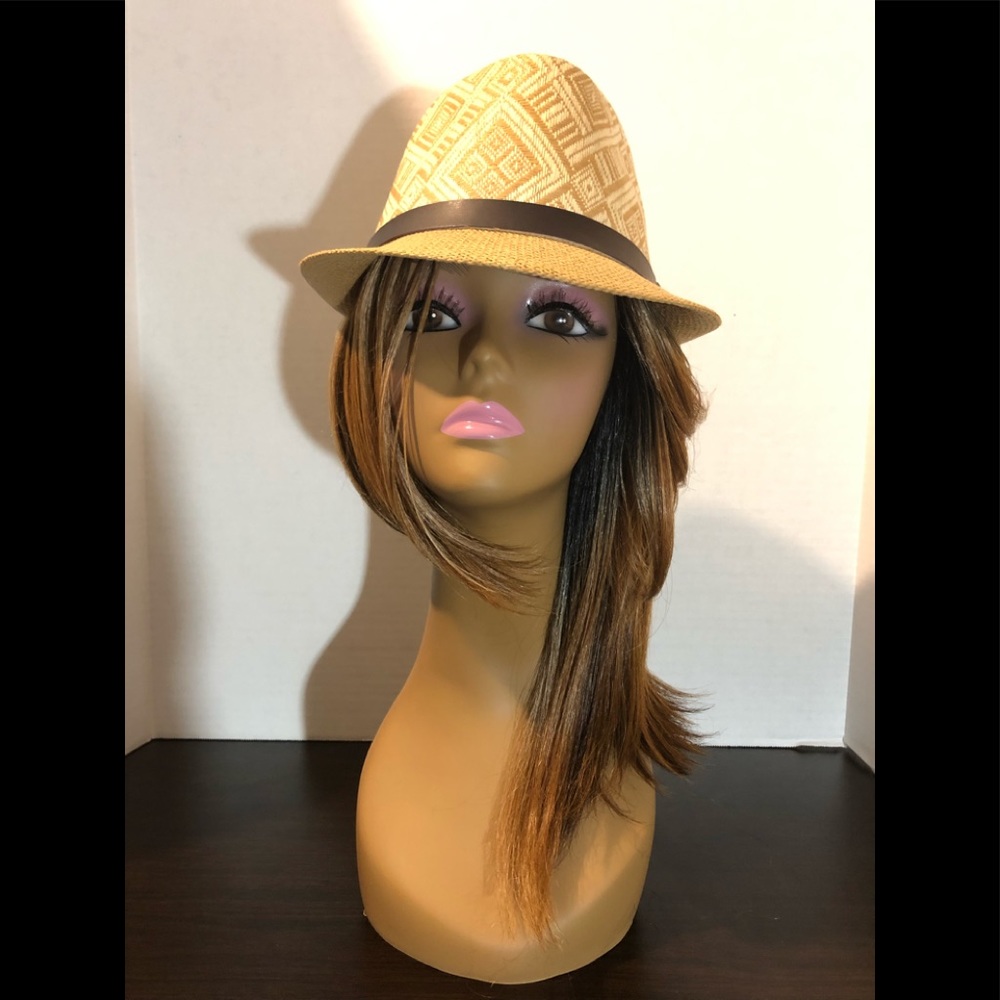 Gently used synthetic wig